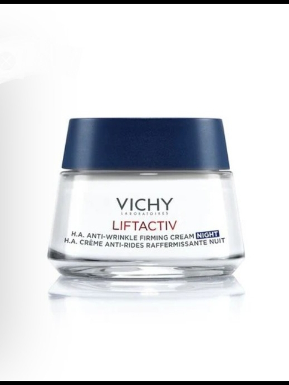 VICHY Liftactiv H.A. Night Anti-Wrinkle Firming Cream - Full Size 50ml